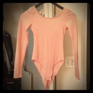 Pink bodysuit